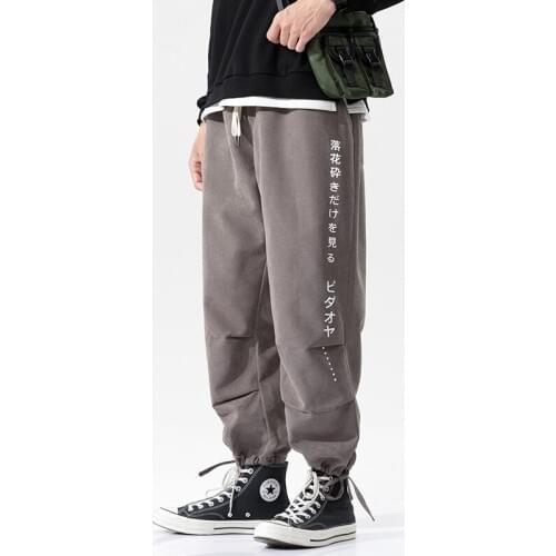 2020 Harem Pant Men Trousers Ankle-length Loose Pant Mens Joggers Casual Sweatpants Men Pants for Male Y3061
