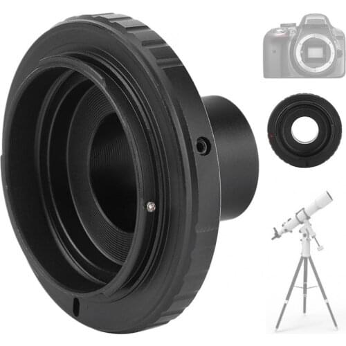 Telescope Eyepiece Adapter Metal Adapter Ring 0.965 inch T Mount Astronomical Telescope Eyepiece for Nikon Mount SLR Camera