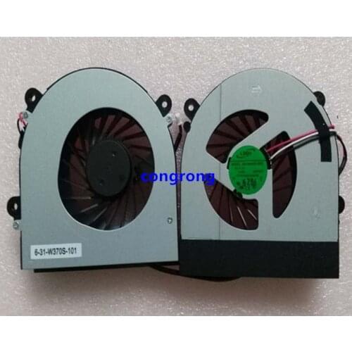 Laptop CPU Cooling Fan For Clevo W150 W150er W350 W350ETQ W370 W370ET Series AB7905HX-DE3 6-31-W370S-101