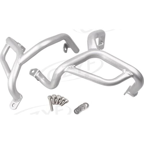 Motorbike Highway Crash Bars Protector Guard For BMW F800R 2010 2011 2012 2013 2014 2015 2016 2017 2018 Steel Silver