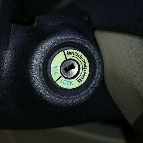 Foal Burning Aluminium Alloy Car Ignition Key Ring Cover Decorative Trim Sticker for Peugeot 2008 308 301 307 408 508 407 3008