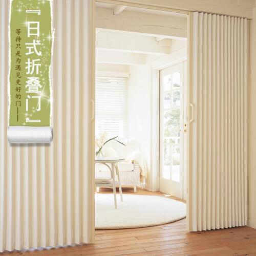 1 square meter Japan PVC according door foldable sliding door room separation fire proof indoor use customized product