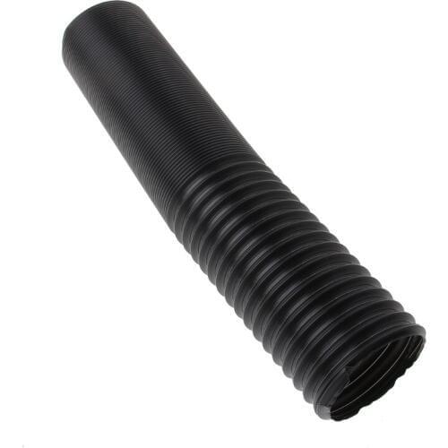 1m 80mm Black Car Air Intake Hose Ducting Feed Pipe Hose Flexible For Air Filter
