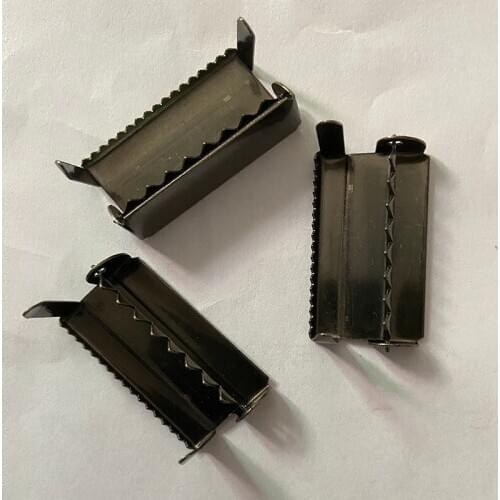 3.5 cm Gun Black metal buckle Suspenders adjustment buckles Craft Sewing materials Garment Accessories