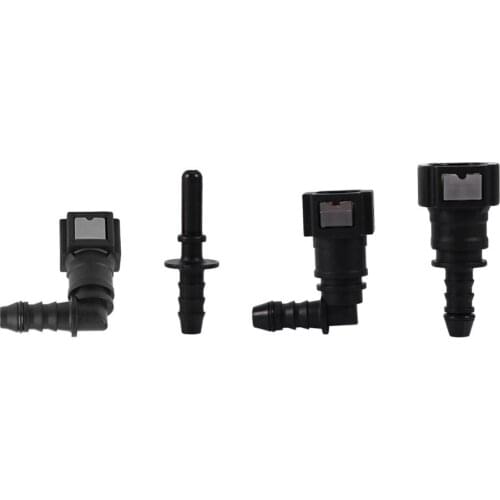 Car Fuel Line Quick Release Connect Connector Motorcycle Hose Coupler ID6 Moto Accessories Black Hose Coupler 4 Types HOT