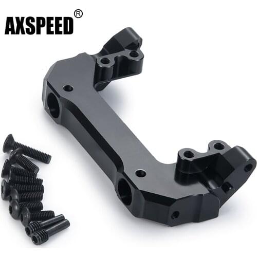 AXSPEED CNC Aluminum Front Servo Mounting Bracket Holder for Axial SCX10 III AXI03007 1/10 RC Crawler Car Upgrade Parts