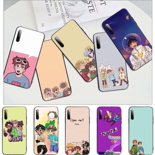 Quackity Dream Smp fanart Phone Case for iPhone 11 12 mini pro XS MAX 8 7 6 6S Plus X 5S SE 2020 XR shell