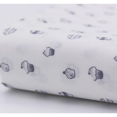 CMCYILING Cotton Fabric Printed Cartoon Cake Sewing Fabric For Dress Shirt/ Cotton Cloth