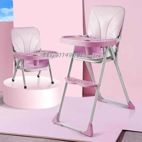 Baby Dining Chair Foldable Restaurant Portable Child Multifunctional Baby Eating Seat Baby Dining Table And Chair