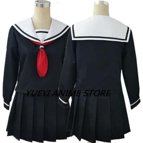 Anime Hell Girl Cosplay Costumes School Uniforms Halloween Party Jigoku Shoujo Women Cosplay Costume