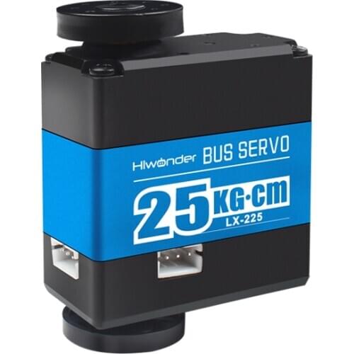 New LX-225 25kg Serial Bus Servo Intelligent serial port robot High torque and high precision for bionic robot