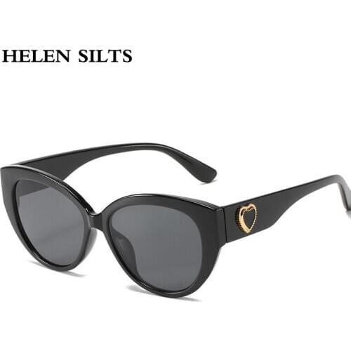 Oversized Cat Eye Sunglasses Women Fashion Brand Black Shades Sun Glasses Female Vintage Punk Big Ladies Lunette Femme Oculos