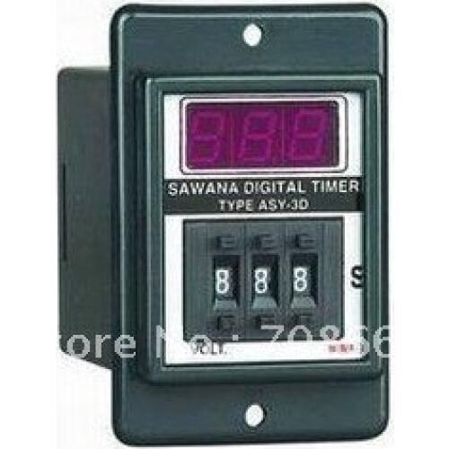 AC 110V Power ON Delay Timer Time Relay with socket