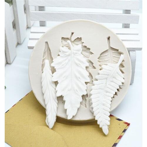 Leaf Resin Silicone Molds Cake Decorating Tools Fondant Molds DIY Pastry Kitchen Baking Accessories Silicone Pastry Molds