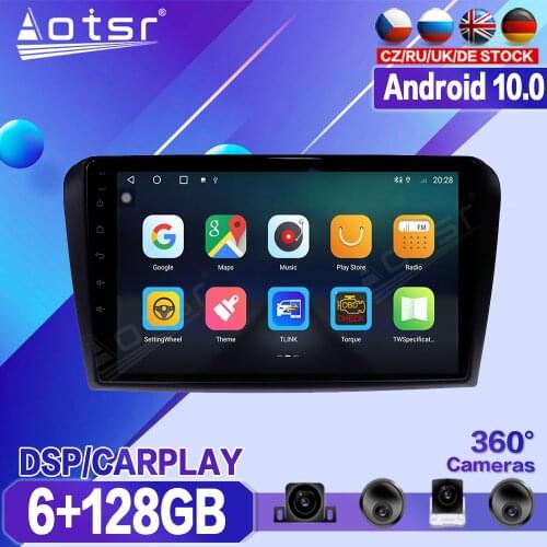 For Mazda 3 2006 2007-2011 Car DVD Multimedia Player Recorder Stereo Android Radio GPS Auto Audio Navigation Head Unit No 2 Din