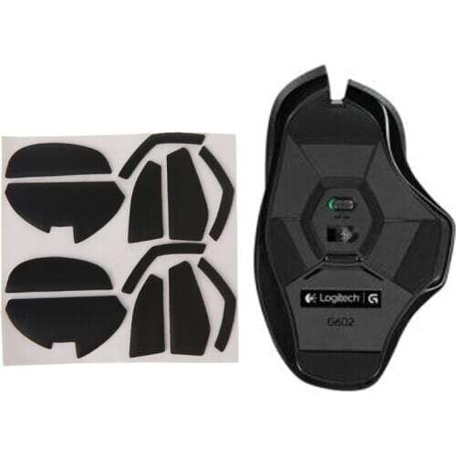 2Set 0.6mm Thickness Replacement Mouse Feet Mouse Skates for logitech G602
