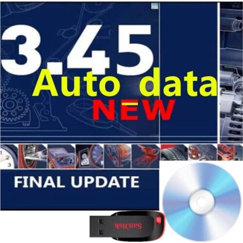 2021 hot! autodata 3.45 version Auto repair software Auto--data v3.45 car software update to 2014 year send by CD USB Flash disk