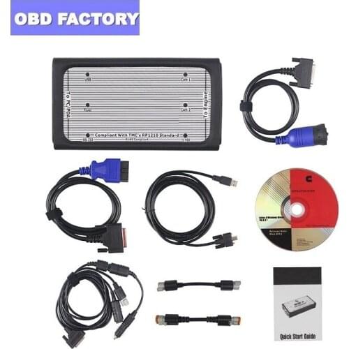 V7.62 Data Link Adaptor Heavy Duty Truck Diagnostic Tool Diesel Truck Scanner INLINE 6 Data Link Adapter Insite