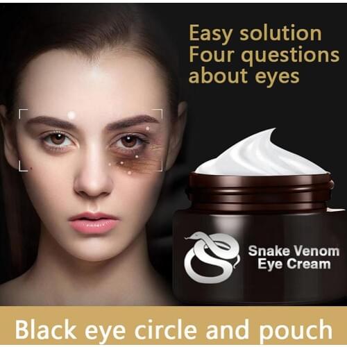 30g Eye Cream Snake Venom Serum Anti-Wrinkle Anti-Aging Remover Anti-Puffiness Moisturizing Dark Eyes Eye Cream Bags Circle C8U0