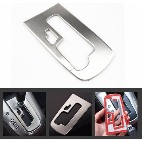 Stainless Steel Automatic Gears Panel Car Frames Mangal Covers Decoration Interior Accessories for Chevrolet Cruze 2015