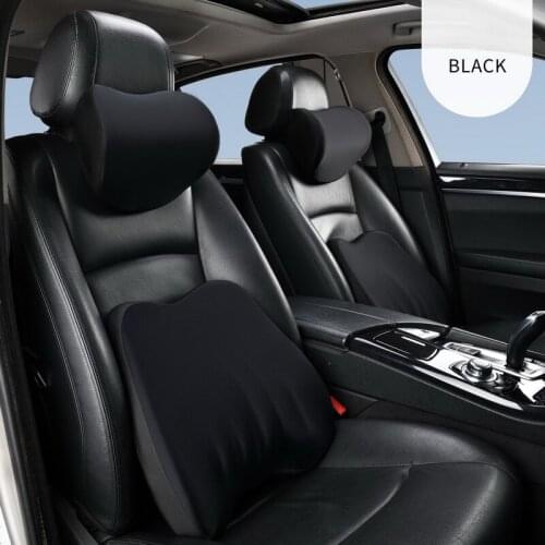 Car Neck Headrest Pillow Car Accessories Cushion Auto Seat Head Support Neck Protector Automobiles Seat Neck Rest Memory Cotton