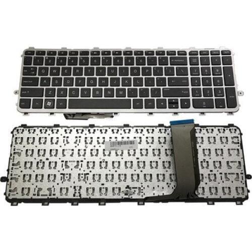 SSEA New US Keyboard For HP Envy 15-J 15-J000 15T-J000 15T-J100 15Z-J000 15Z-J100 laptop Keyboard with silver frame NO backlit