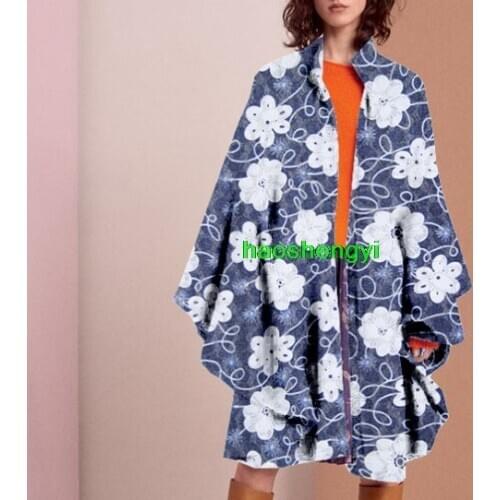 Composite knitted lace surface elegant fashion imported fabric