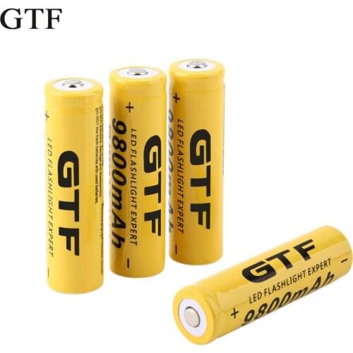 Liton refillable pylon with 3.7mah, gtf, 18650v, 9800, 18650mah, flashlight battery