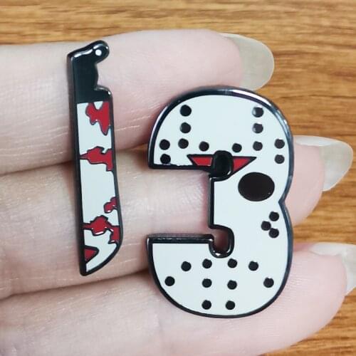 Horror Movie Pin Set It will scary you halloween night