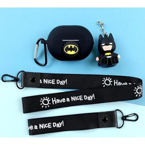 2020 New Cute Cover for Huawei Freebuds Pro Case Soft Silicone Cute Freebuds Pro Earphone Protector Accessories with Strap