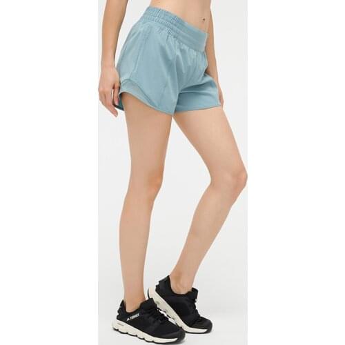 New Lulu Womens Shorts Sexy Fashion High Waist Summer Workout Cycling Yoga Lingerie Gym Legging Elastic Waist Scasual Clothes