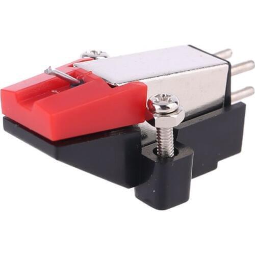 Phonograph Turntable Dual Moving Magnet Stereo Vinyl Record Player Stylus Needle