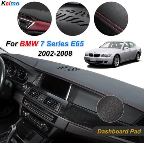 For BMW 7 Series E65 2002-2008 Anti-Slip Mat Dashboard Cover Pad Dashmat Carpet Cape Auto Accessories