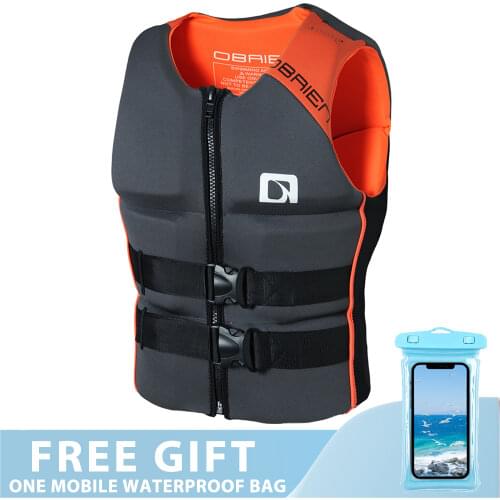 Kayak Life Jacket Adults Surf Vest Jet Ski Motorboats Wakeboard Raft Rescue Boat Fishing Vest Swimming Drifting Life Vest Rescue
