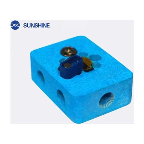 Sunshine SS-603 for IP7/7P Home Button Fixture Fingerprint For Touch ID Home Return Heating Repair Platform Button Repair Base