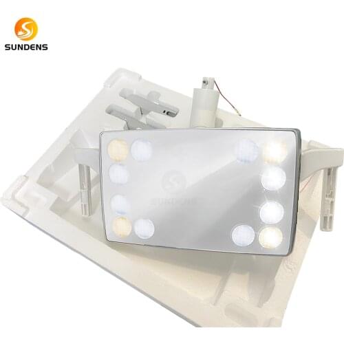 CX249-24 36W LED Shadowless dental lamp with 12 High Power LED Bulbs touch button and sensor dual control switch Adjustable 22MM
