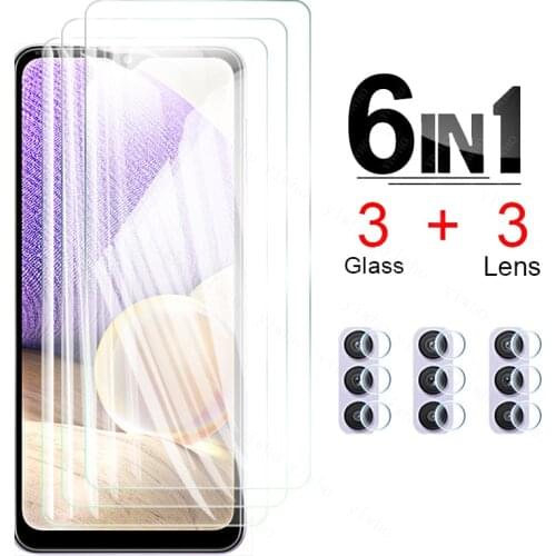 Tempered glass for samsung galaxy a32 5g 4g a12 52 a72 a42 a51 a71 screen protector samsun a 12 32 52 42 72 protect film cover