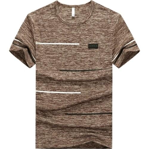 Plus Size 6XL 7XL 8XL M-9XL Tshirt Men T Shirt Summer Sports Running Top Tees Quick Dry Mens Fitness Tees Boys Casual Sportwear