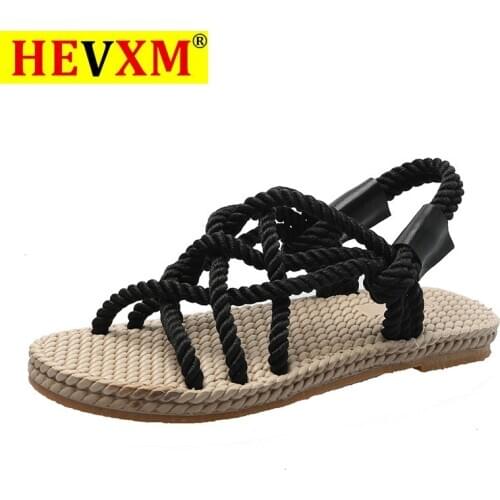 2020 Sandals Woman Shoes Braided Rope With Traditional Casual Style And Simple Creativity Fashion Sandals Women Summer Shoes