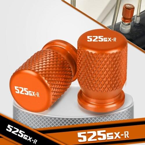 Motorcycle Accessories For 525SX-R 525 SX-R SX R 2003 2004 2005 2006 2007 Wheel Tire Valve Dustproof Stem Caps Airtight Covers