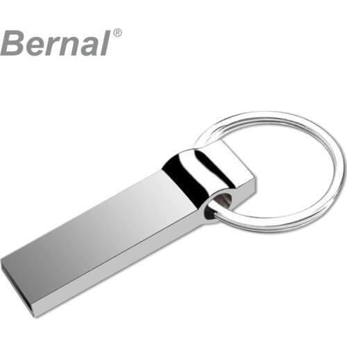 Bernal USB 2.0 FLASH DRIVE DISK metal rotate MEMORY waterproof USB PENDRIVE 8GB 16GB 32GB 64GB 128GB usb flash drives flash disk