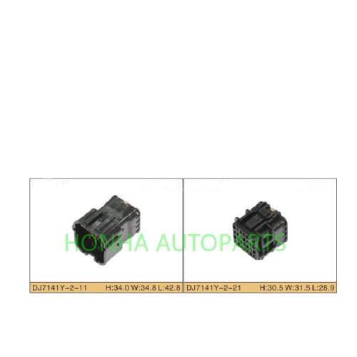 Free delivery 14 Pin MG640352 MG610350 Waterproof Electrical Terminal Auto Connector Sealed Male Female Cable Socket DJ7141Y-2-1