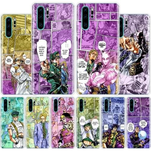 JoJo Bizarre Adventur Anime Cover Phone Case For Huawei Honor 10 9 20 Lite 9X 8X 8S 8A 7X 7A Pro Y5 Y6 Y7 Y9 2019 10i20i V20 V30