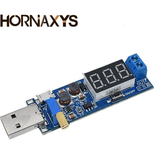 DC-DC 5V to 3.5V / 12V USB Step UP / Down Power Supply Module Adjustable Boost Buck Converter Out DC 1.2V-24V