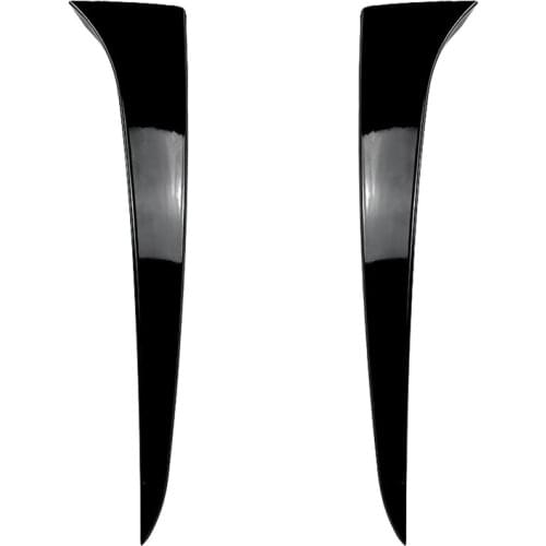 Gloss Black Car Rear Window Side Spoiler Wing Trim Accessories for Skoda KAMIQ
