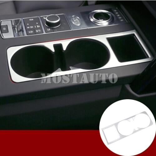 For Land Rover Discovery 5 L462 Inner Console Water Cup Holder Cover 2017-2018 1pcs Car Accessories Interior Car Decor Car Trim