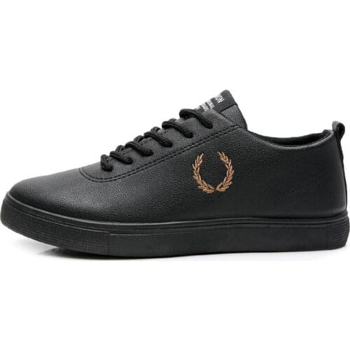 Shoes mens non-slip anti-oil waterproof kitchen special shoes business small leather shoes all black leather shoes work shoes