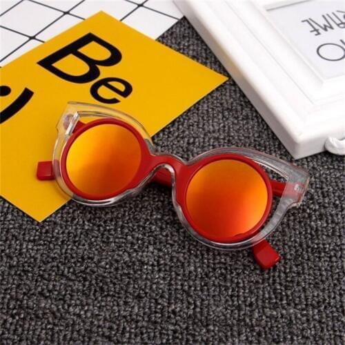 MX DMY Kids Sunglasses Girls Brand Cat Eye Children Glasses Boys UV400 Lens Baby Sun glasses Cute Eyewear Shades Goggles