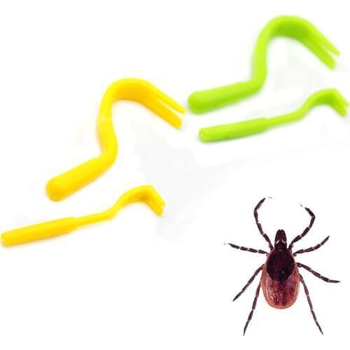 Tick Twister Remover Hook Tool Pack x 2 Sizes Dog Horse Cat Pet Human Flea Remover Tweezers Puppies Groom Tool