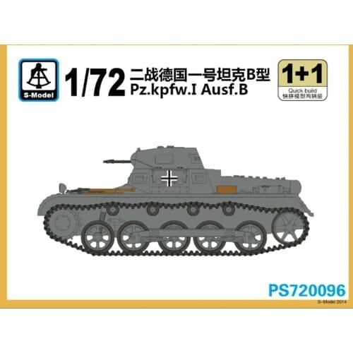 S-model PS720096 1/72 Pz.kpfw.I Ausf.B